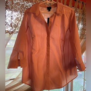 NEVER WORN Light pink dress shirt